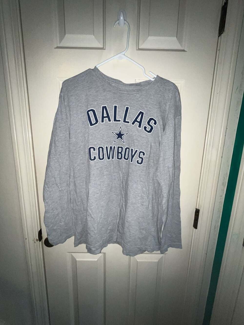 Fanatics Pro Line Dallas Cowboys Long Sleeve T-Shirt Gray XL